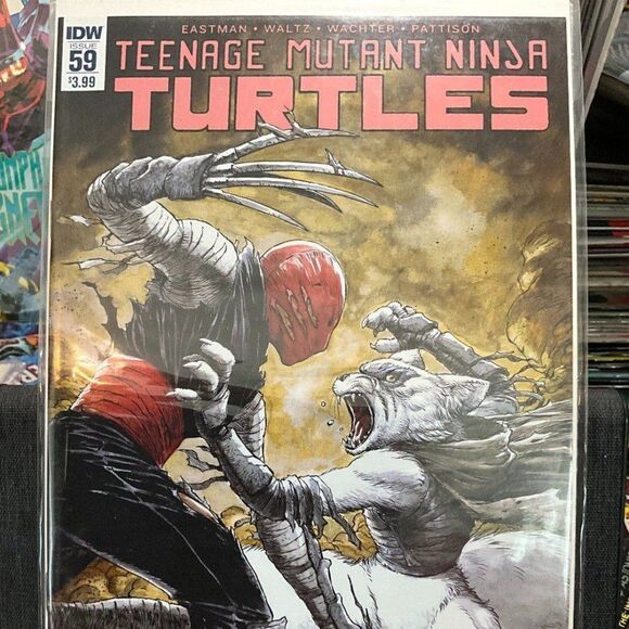 TMNT #59 (IDW) - Shocking Death of Splinter! Key Issue - Picture 1 of 1